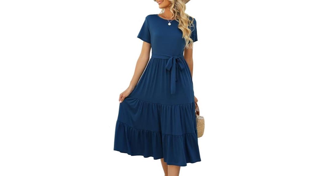 casual summer midi dress