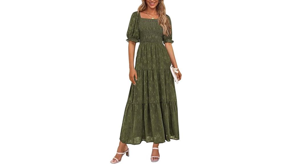 casual summer midi dress