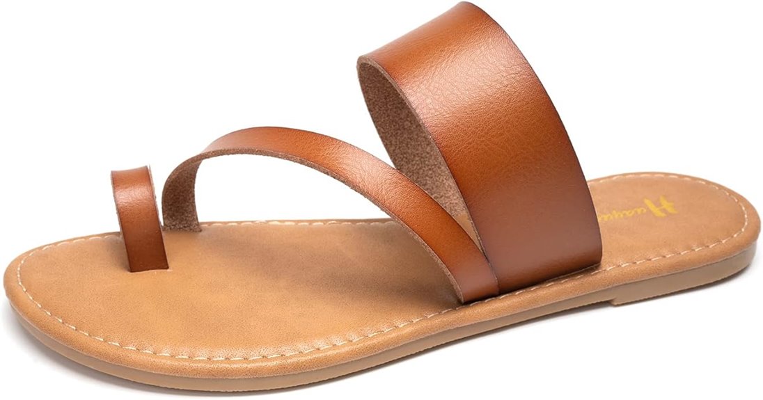 casual summer slide sandals
