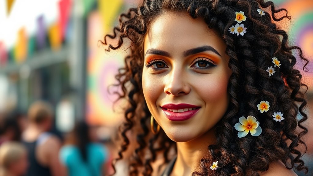celebrate natural curly textures