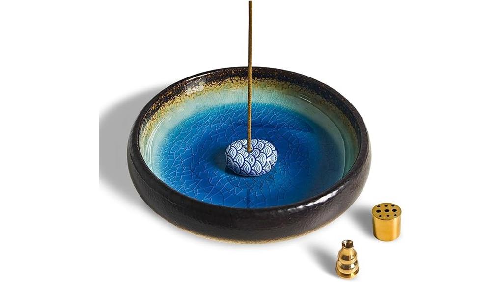 ceramic incense stick holder