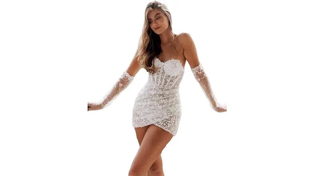 chady short bridal dresses