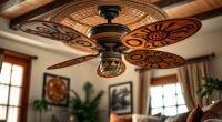 charming boho ceiling fans