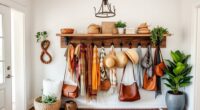 charming boho coat racks