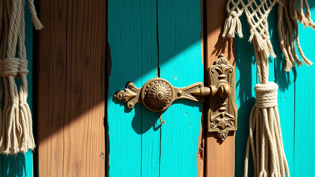 charming boho door locks
