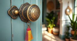 charming boho door viewers