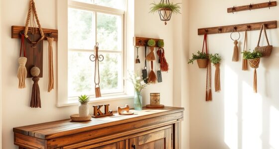 charming boho key holders