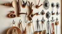 charming boho wall hooks