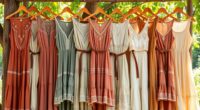 chic belted boho dresses