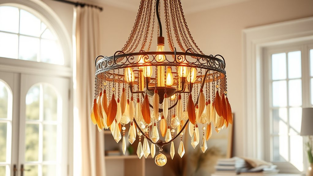 chic boho chandelier choices