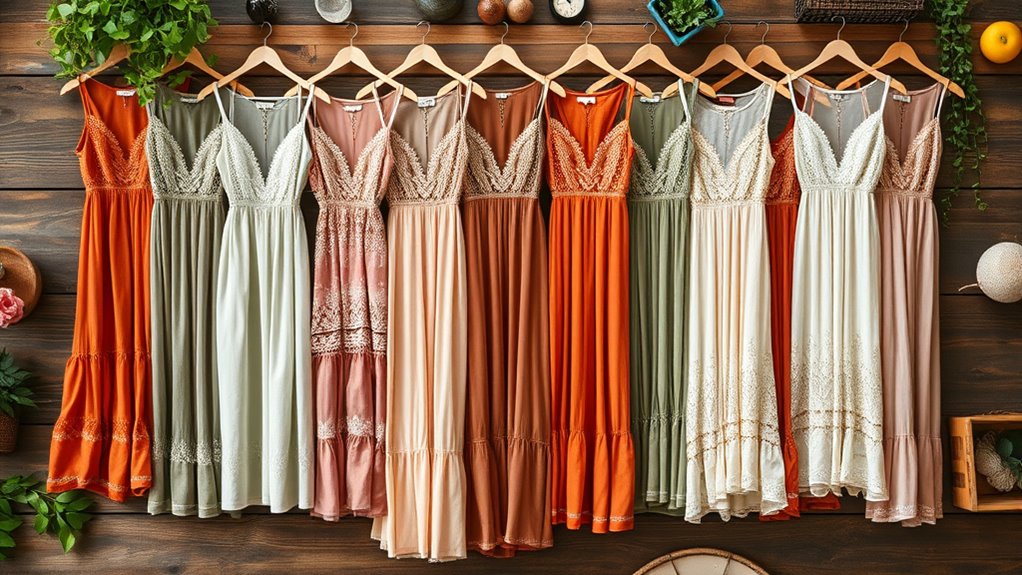 chic boho cocktail dresses