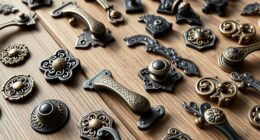 chic boho door handles