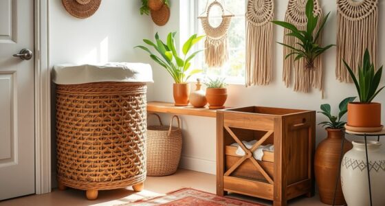 chic boho laundry baskets