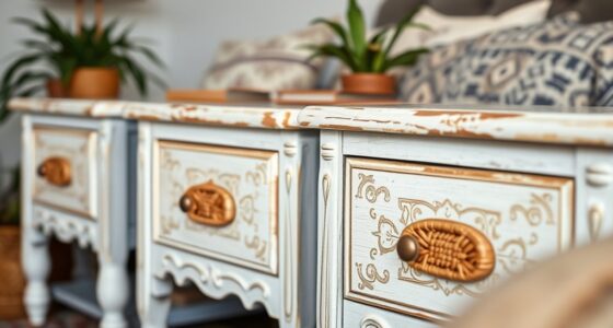 chic boho nightstand ideas