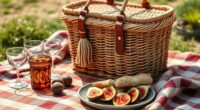 chic boho picnic baskets