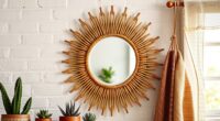 chic boho wall mirrors
