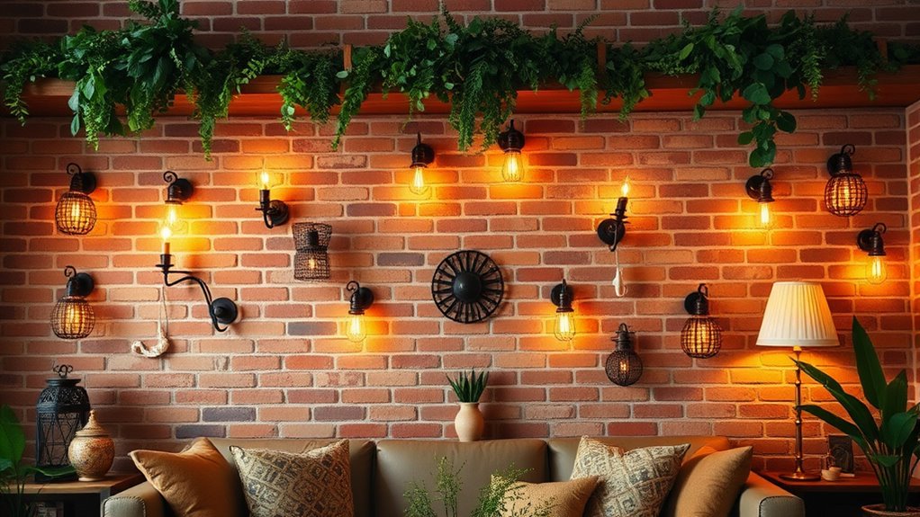chic boho wall sconces