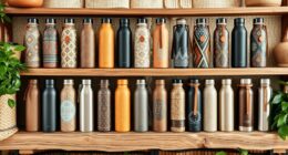 chic boho water bottles