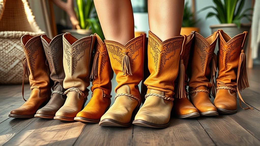 chic comfortable boho footwear
