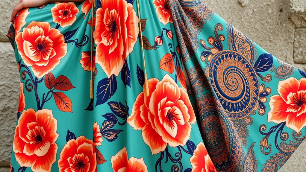 colorful pattern mixing techniques