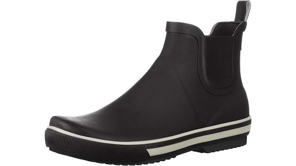 colorful rubber rain boots