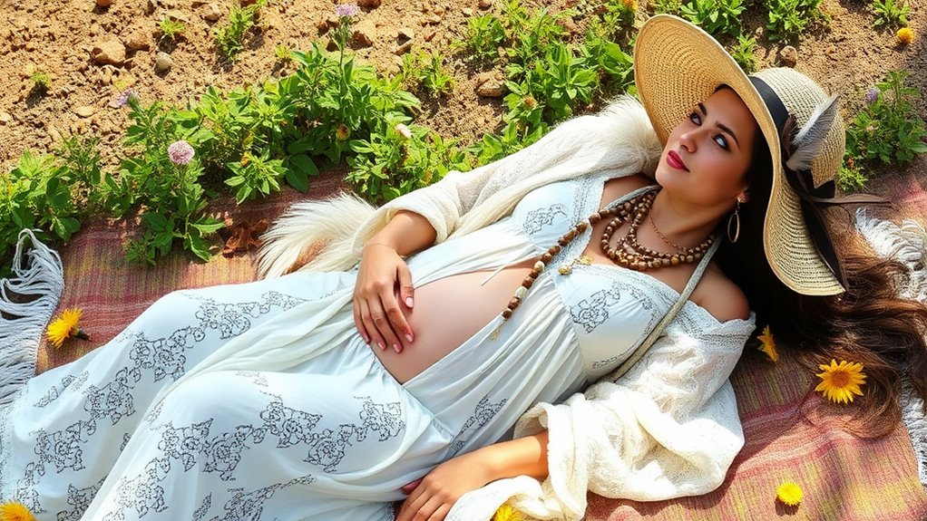 comfortable boho maternity essentials