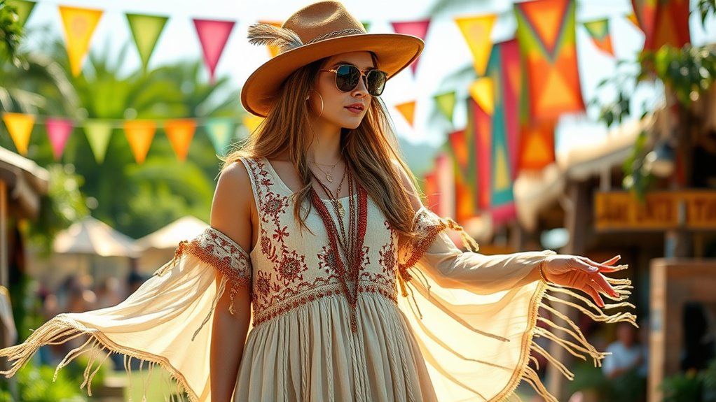 comfortable breathable festival attire