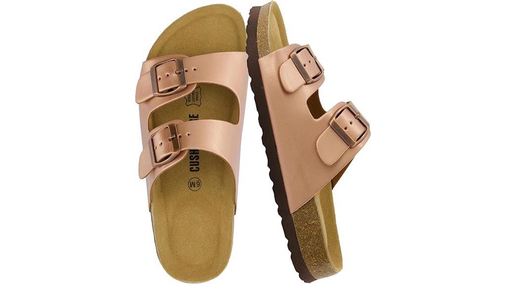 comfortable cork sandal footwear