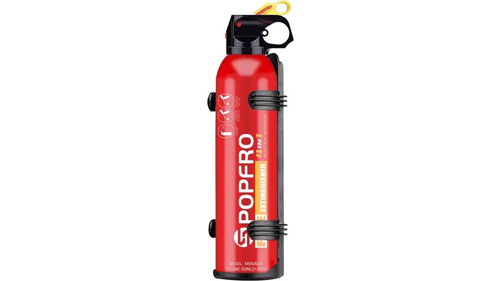 compact multi purpose fire extinguisher