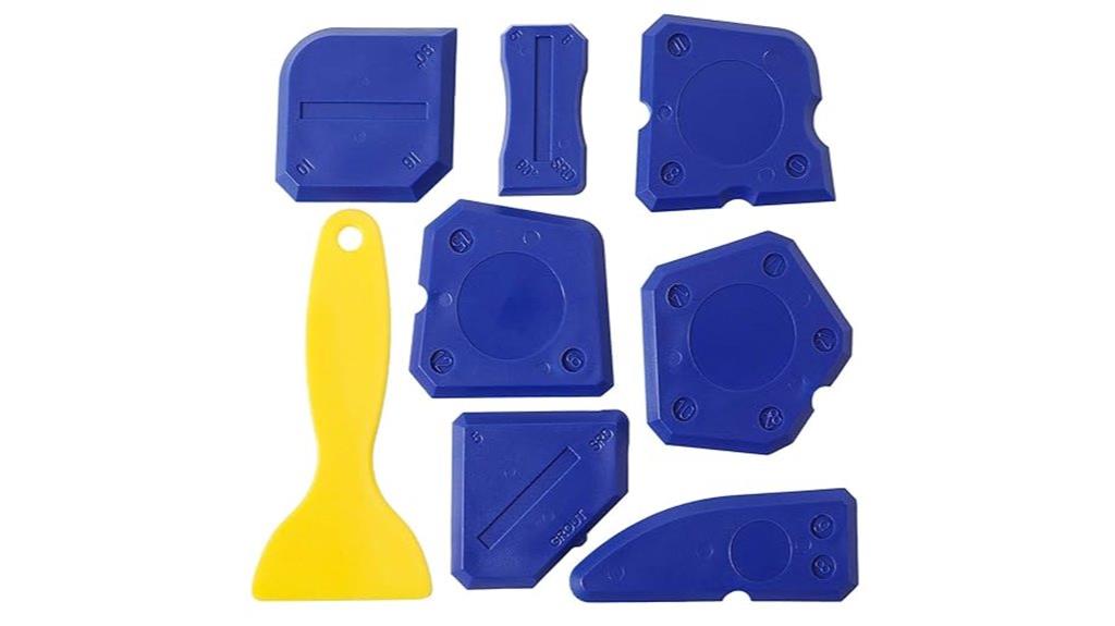 complete blue caulk set