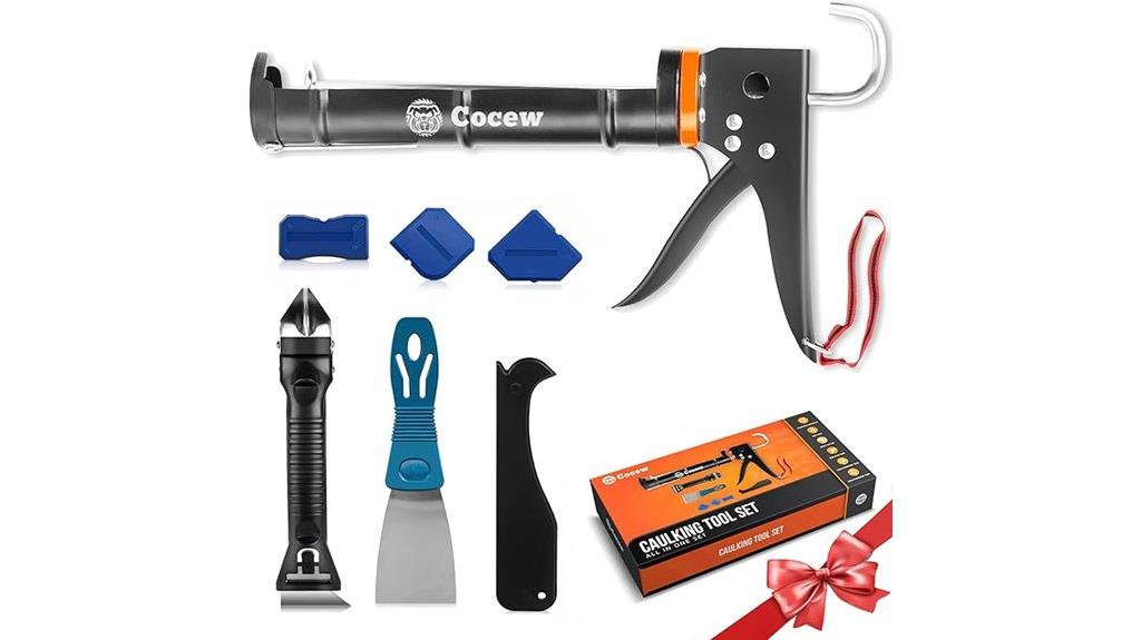 complete caulking tool set