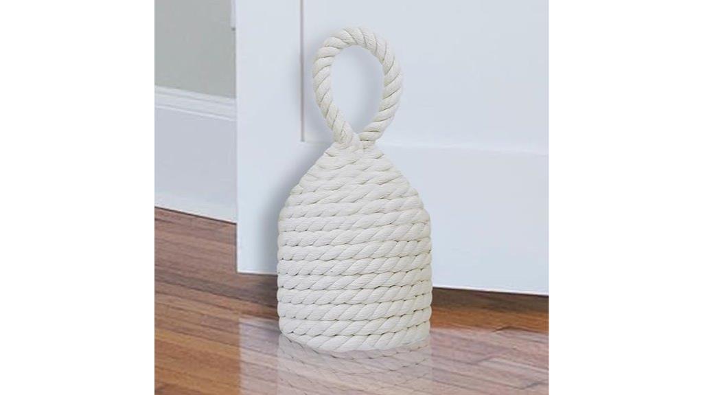 cotton rope doorstopper handle