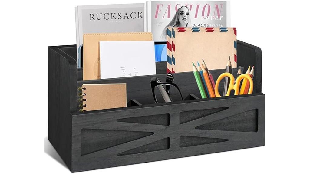 countertop mail organizer