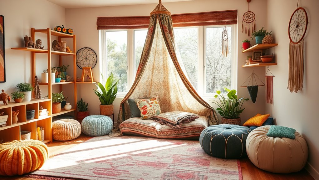 cozy boho kids retreats