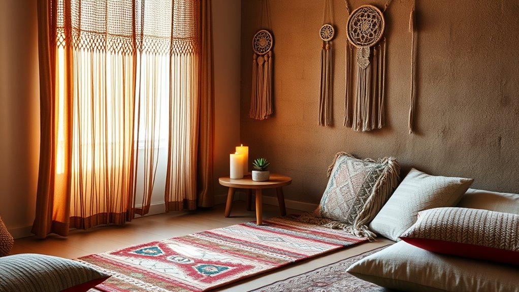 create a calm meditation space