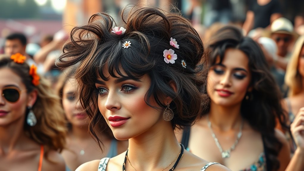 create bold voluminous styles