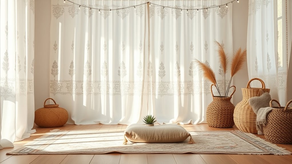 create calm clutter free zone