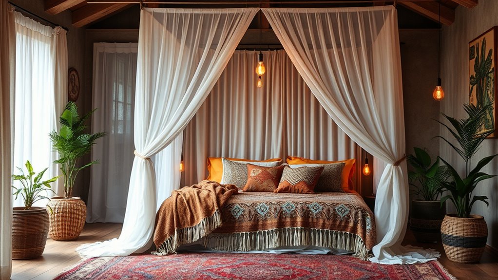 create cozy private retreats