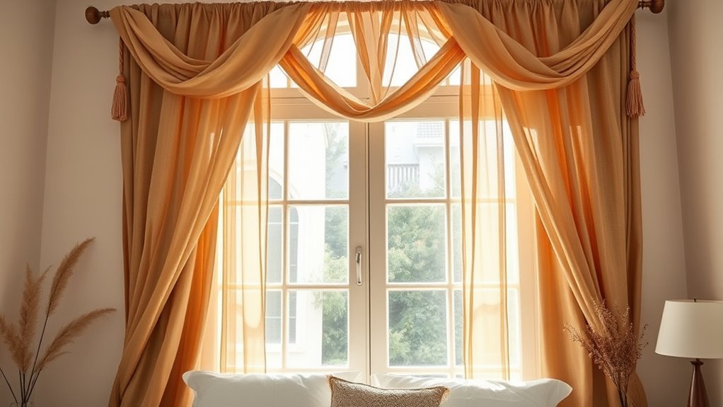 create custom boho canopy drapes
