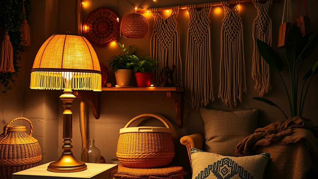 create warm layered lighting