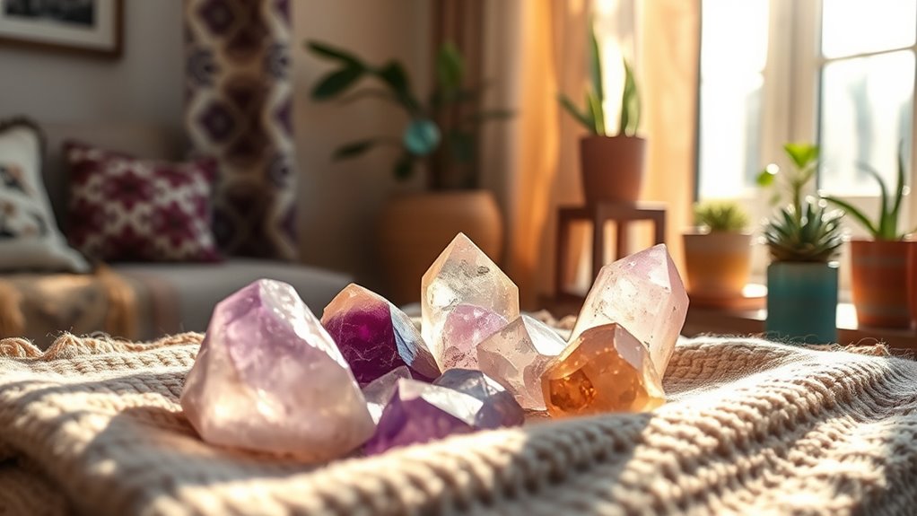 crystals shape emotional ambiance