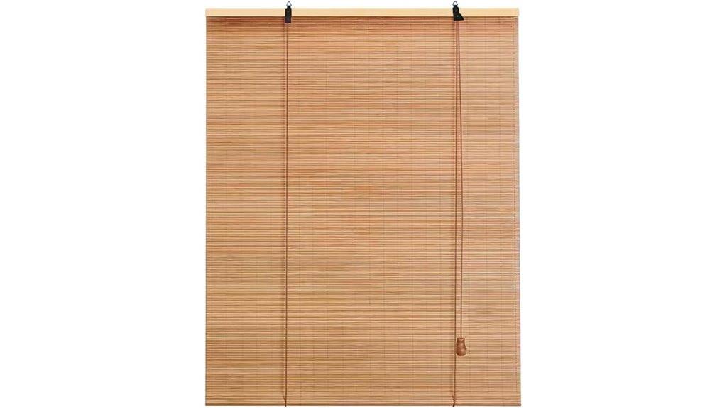 custom bamboo window shades
