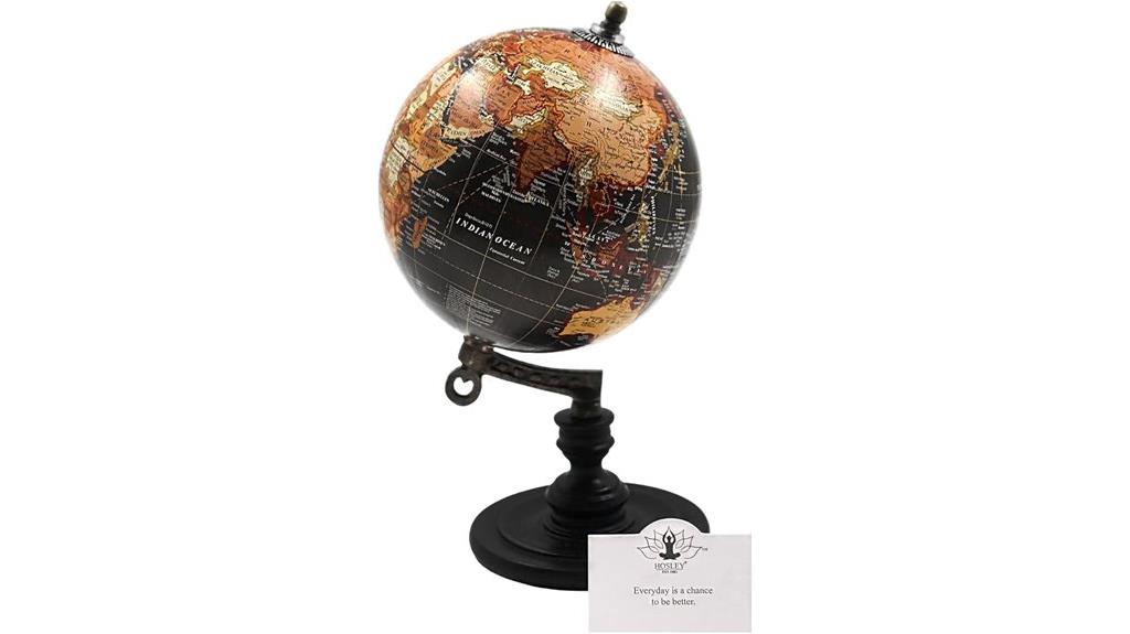 decorative 10 inch globe