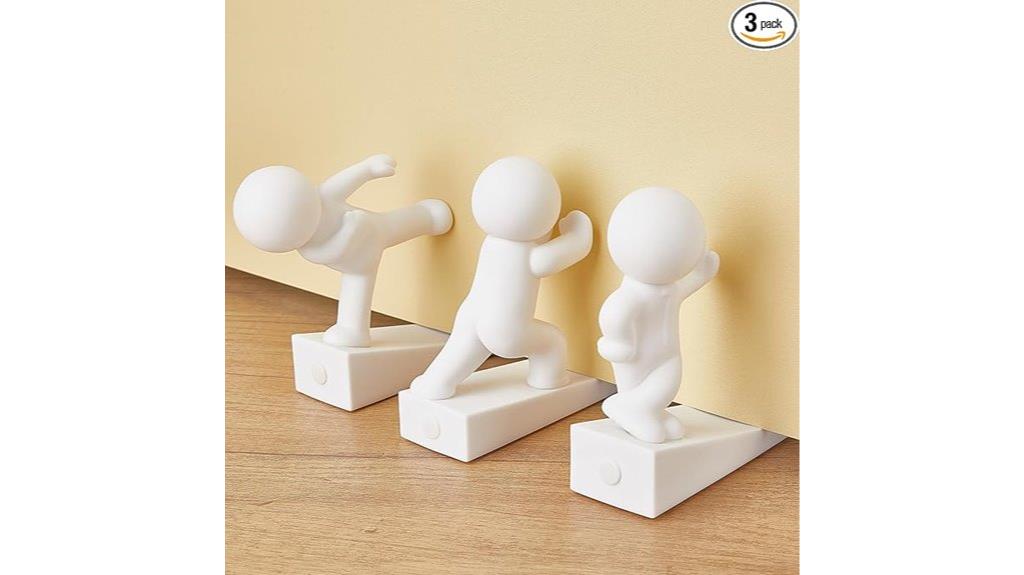 decorative 3 piece door wedges