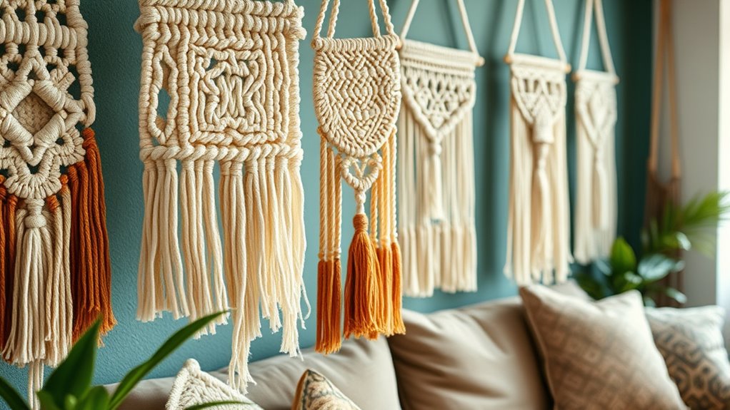 diverse macram wall styles