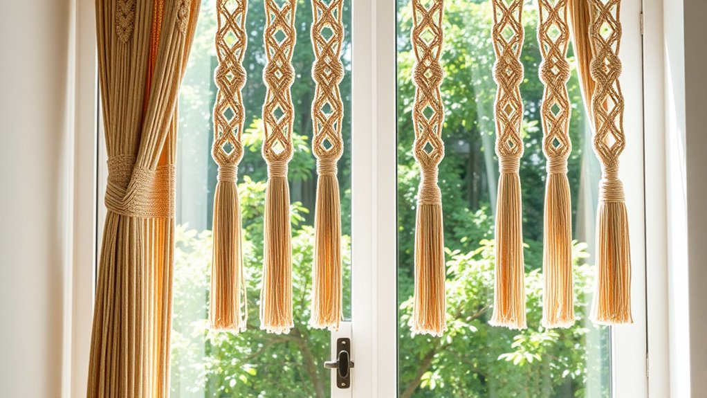 diy beaded curtain accents