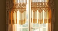 diy macram beaded curtains