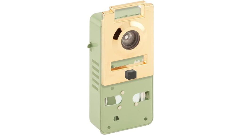door viewer with chime