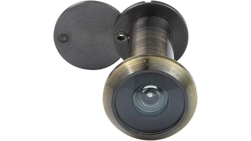 door viewer with privacy