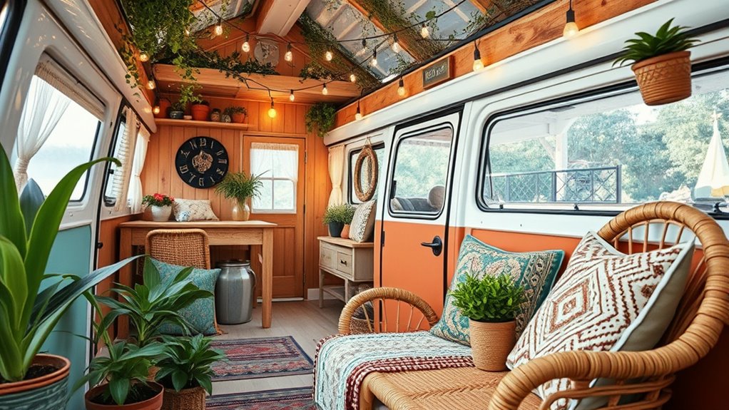 eclectic natural boho decor